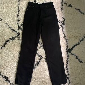 Abercrombie & Fitch Black Ultra High Rise Jeans size 27 long